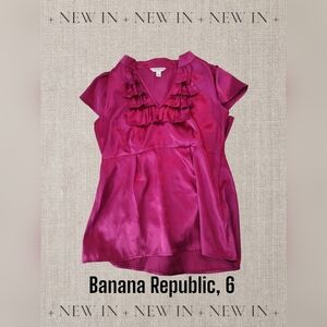 Banana Republic Blouse, NWOT, size 6